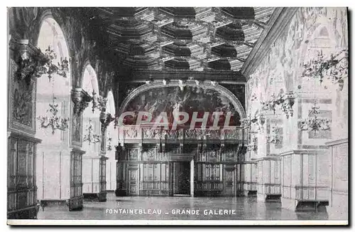 Cartes postales Fontainebleau Grande Galerie