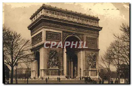 Cartes postales Paris Arc de Triomphe