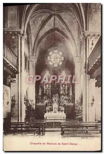 Ansichtskarte AK Chapelle Du Martyre De Saint Denys