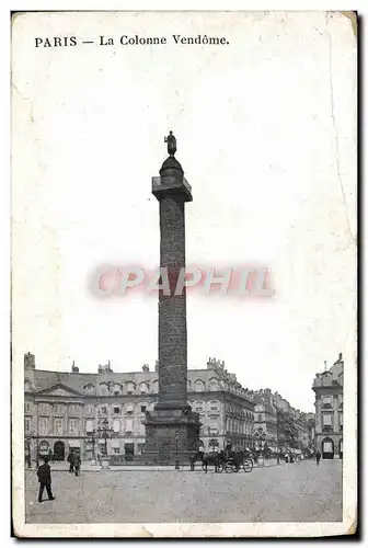 Cartes postales Paris La Colonne Vendome