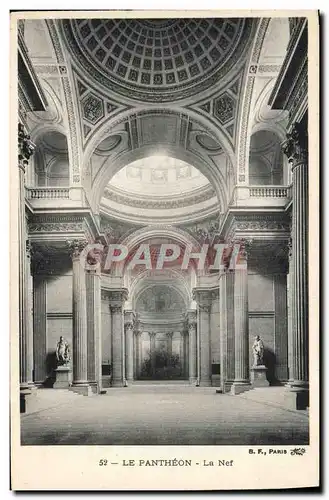 Cartes postales Le Pantheon La Nef