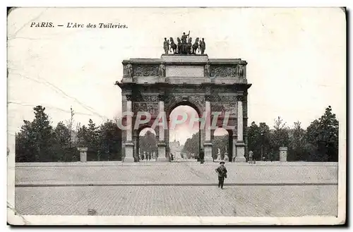 Cartes postales Paris L&#39Arc Des Tuileries