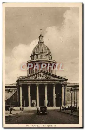 Cartes postales Paris Le Pantheon