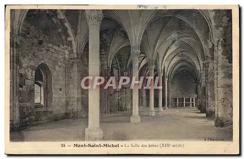 Cartes postales Mont Saint Michel La Salle Des Hotes