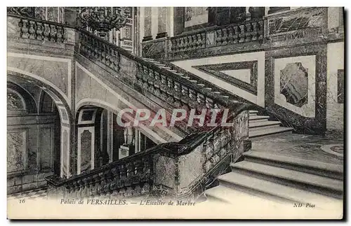 Cartes postales Palais de Versailles L&#39Escalier de Marbre