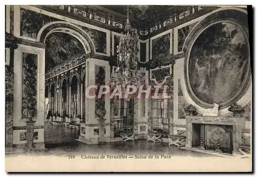 Cartes postales Chateau de Versailles Salon de la Paix