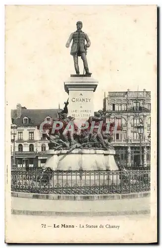 Cartes postales Le Mans La Statue de Chanzy