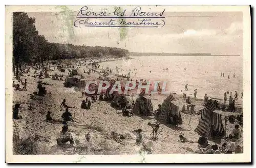 Ansichtskarte AK Ronce les Bains Vue generale de la plage