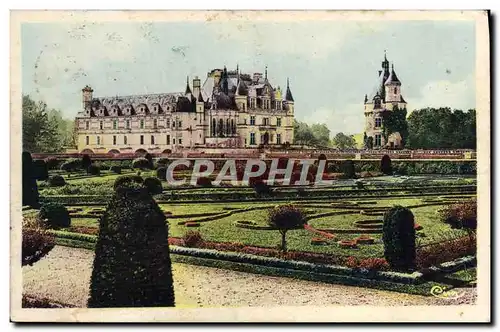 Cartes postales Chenonceaux Le Chateau et ses Jardins