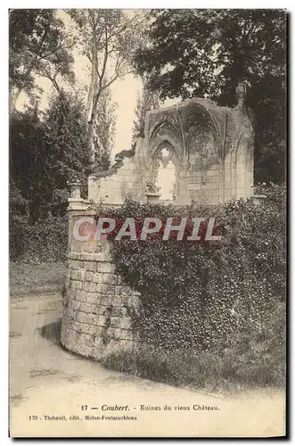 Cartes postales Coubert Ruines du Vieux Chateau