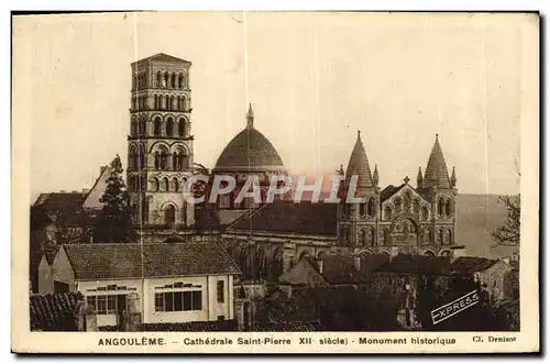 Cartes postales Angouleme Cathedrale Saint Pierre