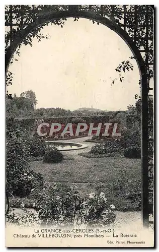 Cartes postales La Grange aux Chrcles Chateau de Villebouzin Pres Montlhery La roseraie