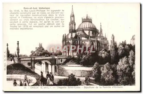 Cartes postales Dreux Chapelle Saint louis sepulture de la famille d&#39Orleans