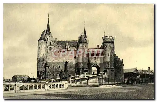 Cartes postales Antwerpen Anvers Le Steen