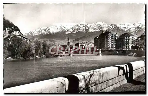 Cartes postales moderne Grenoble L&#39Isere et les Alpes