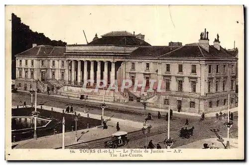 Cartes postales Tours Le Palais de Justice