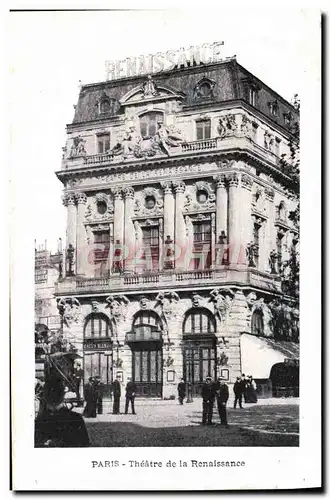 Cartes postales Paris Theatre de la Renaissance