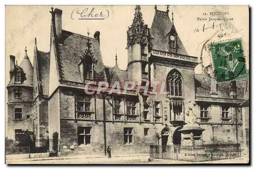 Cartes postales Bourges Palais Jacques Coeur