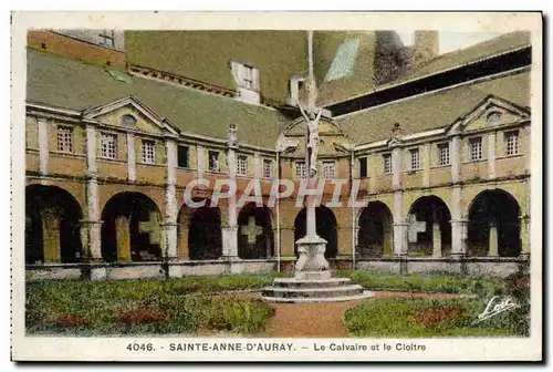 Cartes postales Saint Anne D&#39Auray Le Calvaire et le Cloitre