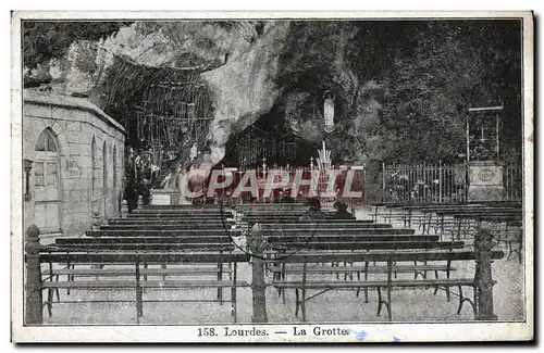 Cartes postales Lourdes La Grotte