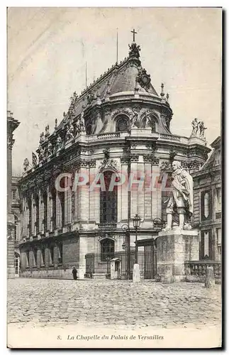 Cartes postales La Chapelle du Palais de Versailles