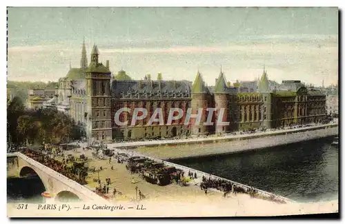 Cartes postales Paris La Conciergerie