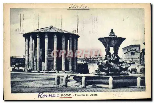 Cartes postales Roma Tempio di Vesta