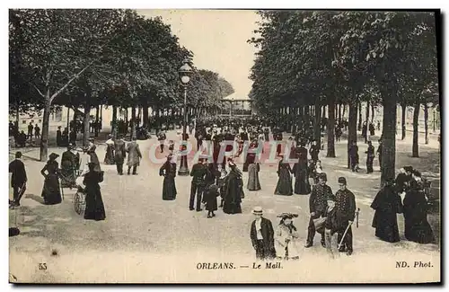 Cartes postales Orleans Le Mail