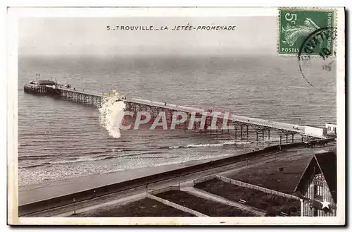 Cartes postales Trouville La Jetee Promenade