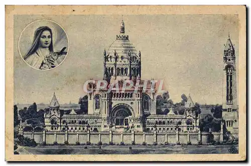 Cartes postales La Basilique De Lisieux Vue Generale du Projet