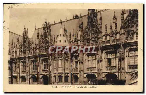 Cartes postales Rouen Palais de Justice