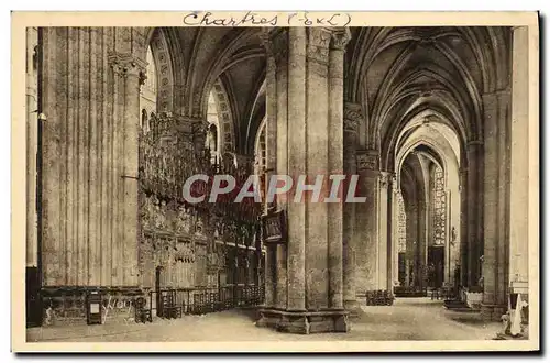 Ansichtskarte AK Chartres Cathedrale Le Tour du Choeur