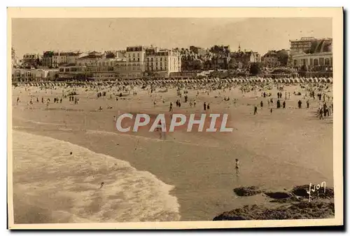 Cartes postales Dinard La plage a maree haute