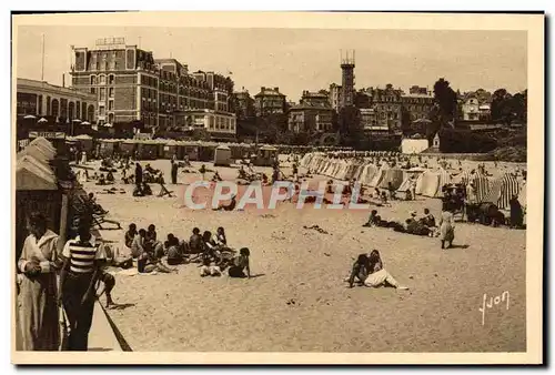 Ansichtskarte AK Dinard Un coin de la Plage