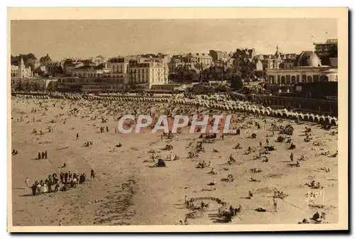 Ansichtskarte AK Dinard Vue Generale de la Plage