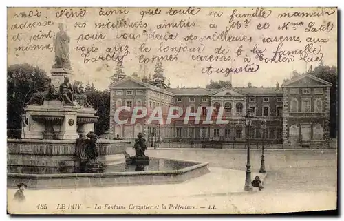 Cartes postales Le Puy La Fontaine Crozatier et la prefecture