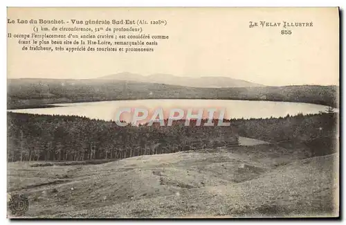 Ansichtskarte AK Le lac du Bouchet Vue generale Du sud Est