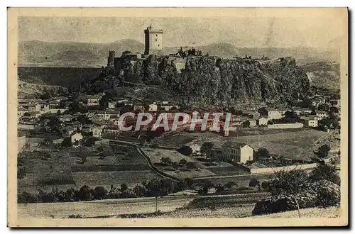 Cartes postales Environs du Puy Polignac Vue gernerale vers les Cevennes