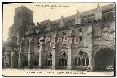 Cartes postales La Chaise Dieu L&#39Ensemble de L&#39Eglise abbatiale