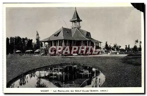 Cartes postales Vichy Le Pavillon Du Golf Club