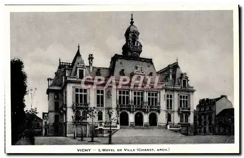 Cartes postales Vichy L&#39Hotel De Ville