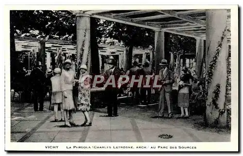 Cartes postales Vichy La Percola Charles Letrosne Arch au parc des Sources