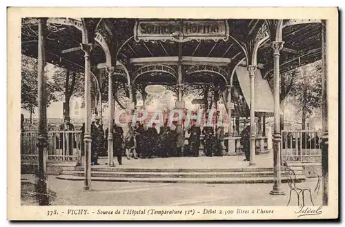 Cartes postales Vichy Source de l'hopital