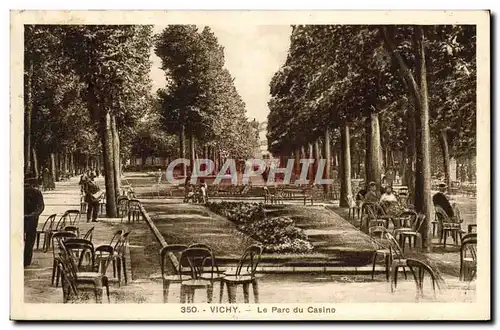 Cartes postales Vichy Le Parc Du Casino