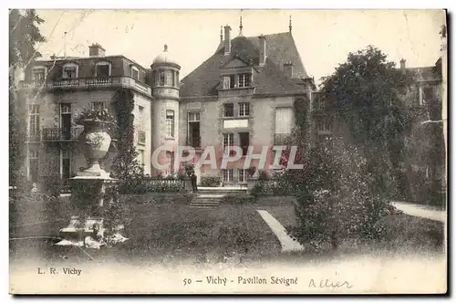 Cartes postales Vichy Pavillon Sevigne