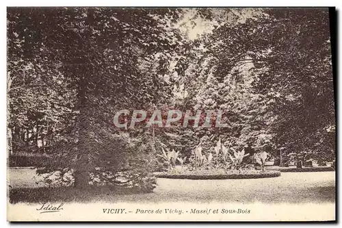 Cartes postales Vichy Parcs De Massif Et Sous Bois