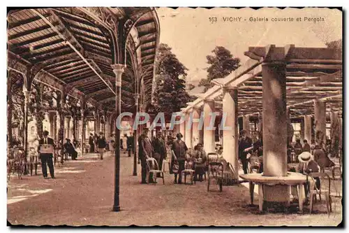 Ansichtskarte AK Vichy Galerie Couverte Et Pergola