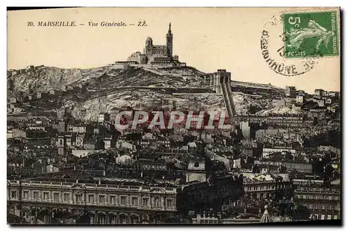 Cartes postales Marseille Vue Generale