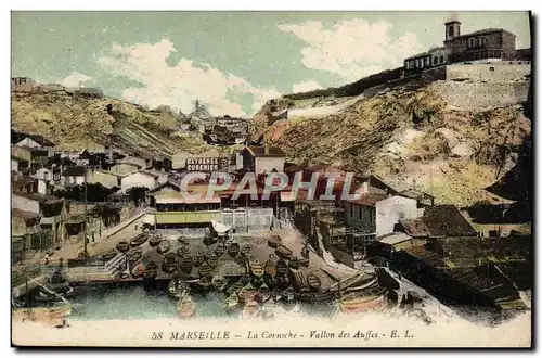 Cartes postales Marseille La Corniche Vallon Des Auffes