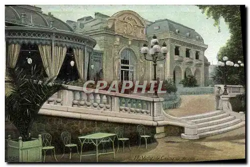 Cartes postales Vichy Le Casino Vu De Cote